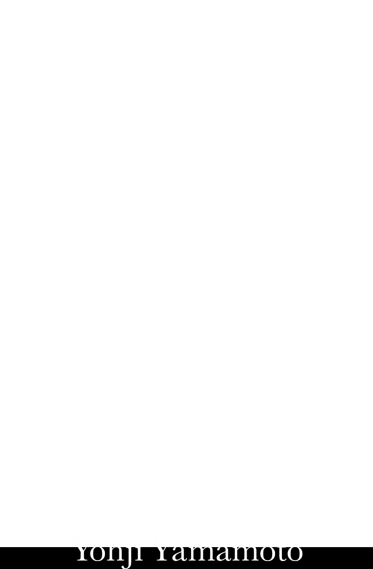 高橋大輔 × Yohji Yamamoto SPECIAL SHOOTING