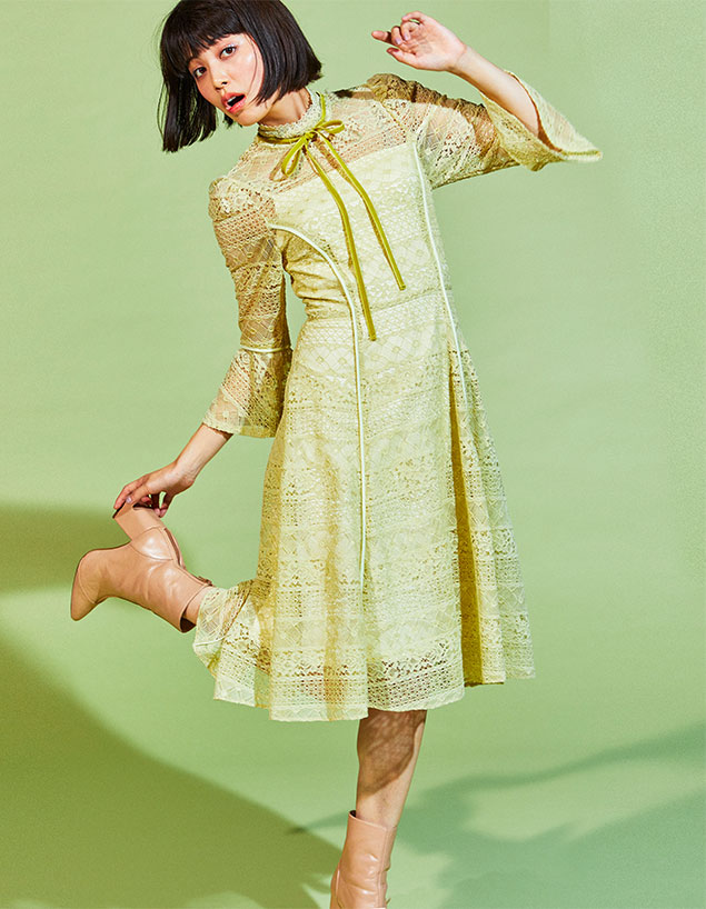 LOOK 11 | 大切な時間を彩る好印象ワンピ