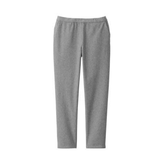 ストレッチ起毛イージーテーパードパンツ　グレー