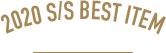 2020 S/S BEST ITEM