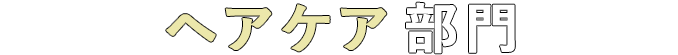 ヘアケア部門