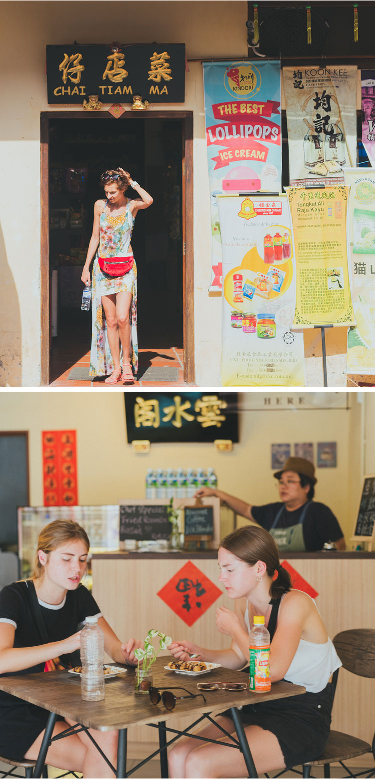 ローカルアーティストによる52体ものアイアンアートもユニーク。こんなところにあった！という驚きが街歩きの楽しみを広げてくれます。