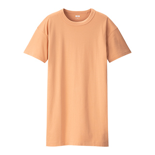 クルーネックTワンピース